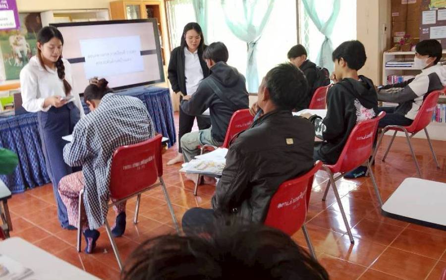 การสอบกลางภาคเรียนที่ 2/2568 (ศกร.ตำบลบ้านแดง)