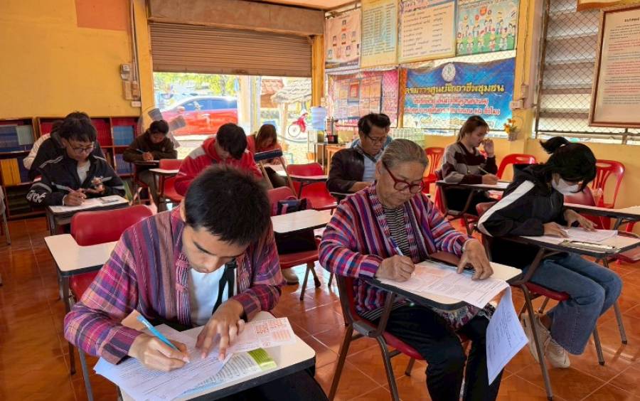 การสอบกลางภาคเรียนที่ 2/2568 (ศกร.ตำบลนาทราย)