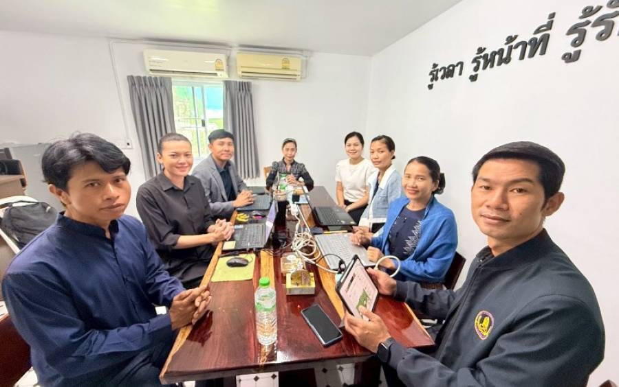 โครงการประชุมดำเนินงานขับเคลื่อนการวิจัยมุ่งเป้าเพื่อพัฒนานวัตกรรมและเทคโนโลยีการเรียนรู้ตลอดชีวิต การเรียนรู้เพื่อการพัฒนาตนเอง ของกลุ่มสำนักงาน สกร.ประจำจังหวัดกลุ่มภูธานี รุ่นที่ 1/2569